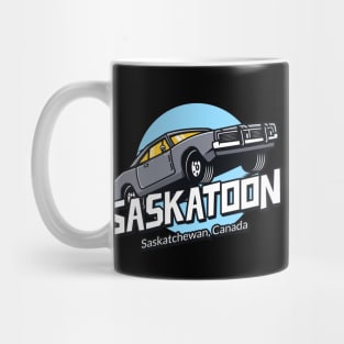 Saskatoon Street Revival Vintage Comic Branding Mug